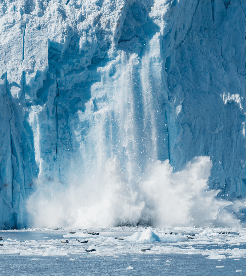 (CLIMAT) La fonte des calottes glaciaires déforme la planète