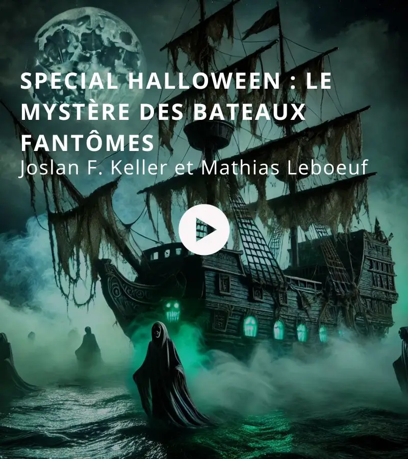 Spécial halloween : le mystère des bateaux fantômes avec Joslan F. Keller et Mathias Leboeuf